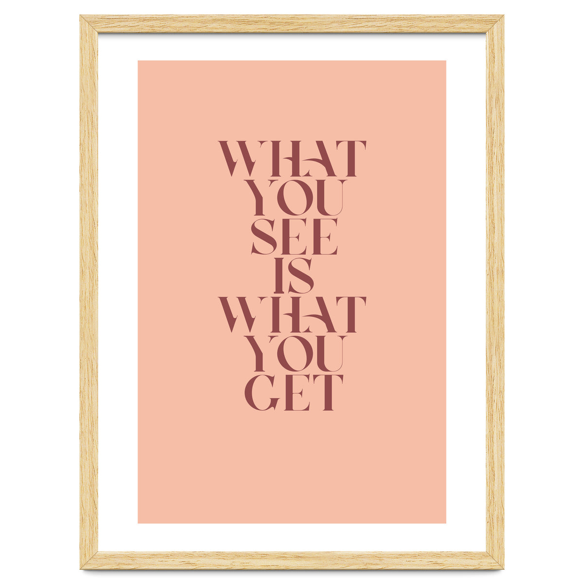 WHAT YOU SEE - Color