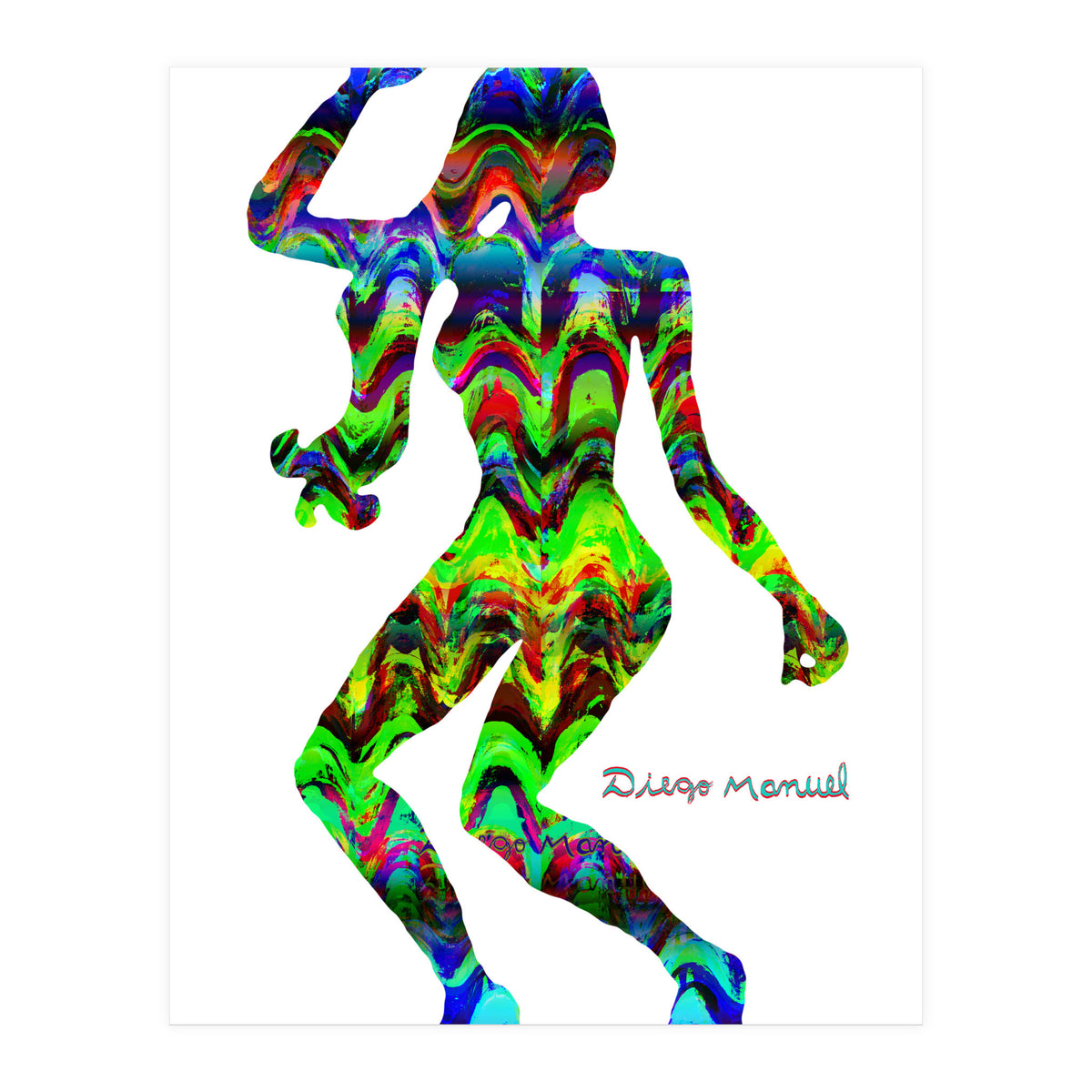 Dance Girl B 15  (Print Only)