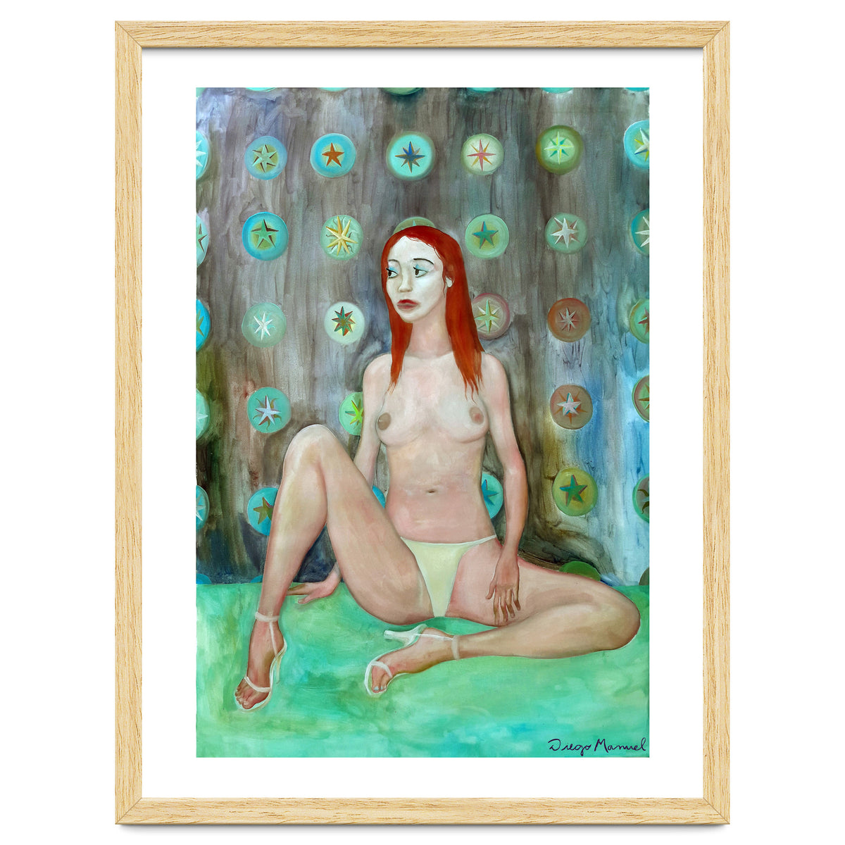 Retrato Con Estrellas