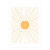 SUN IN LINE - GOLD (Print Only) thumbnail