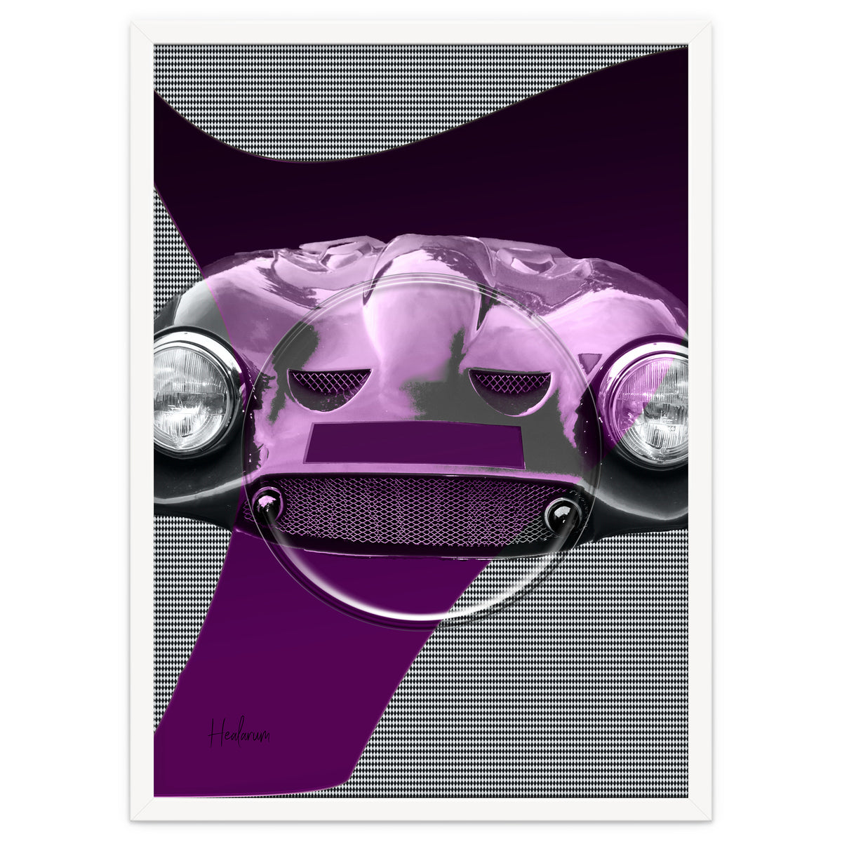 Emoji & Cars purple