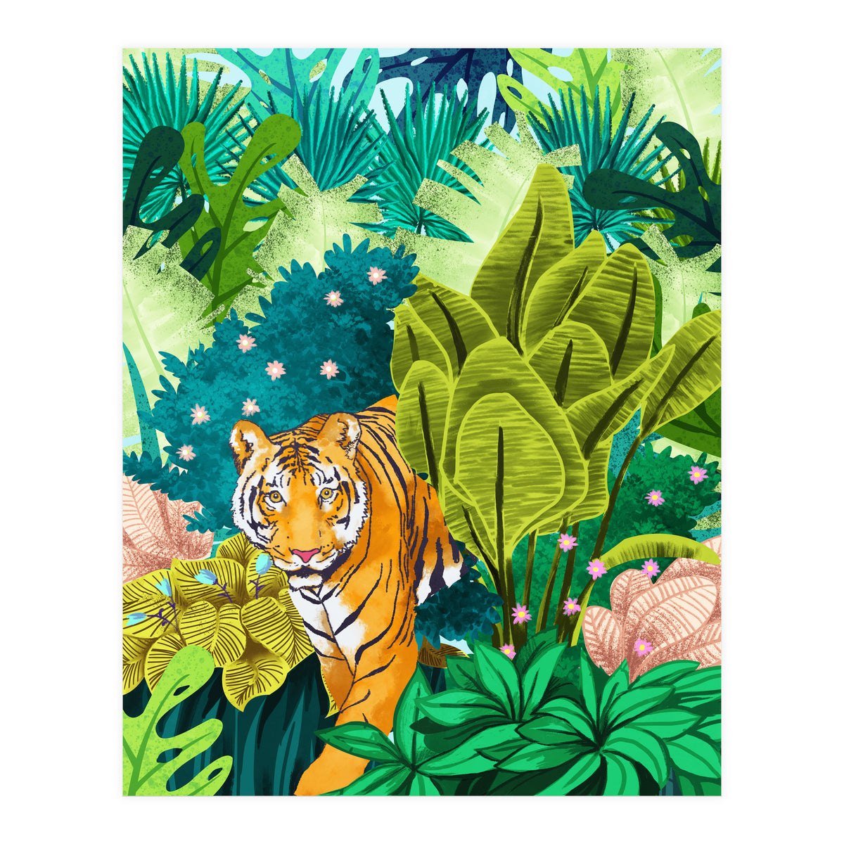 Jungle Tiger (Print Only)
