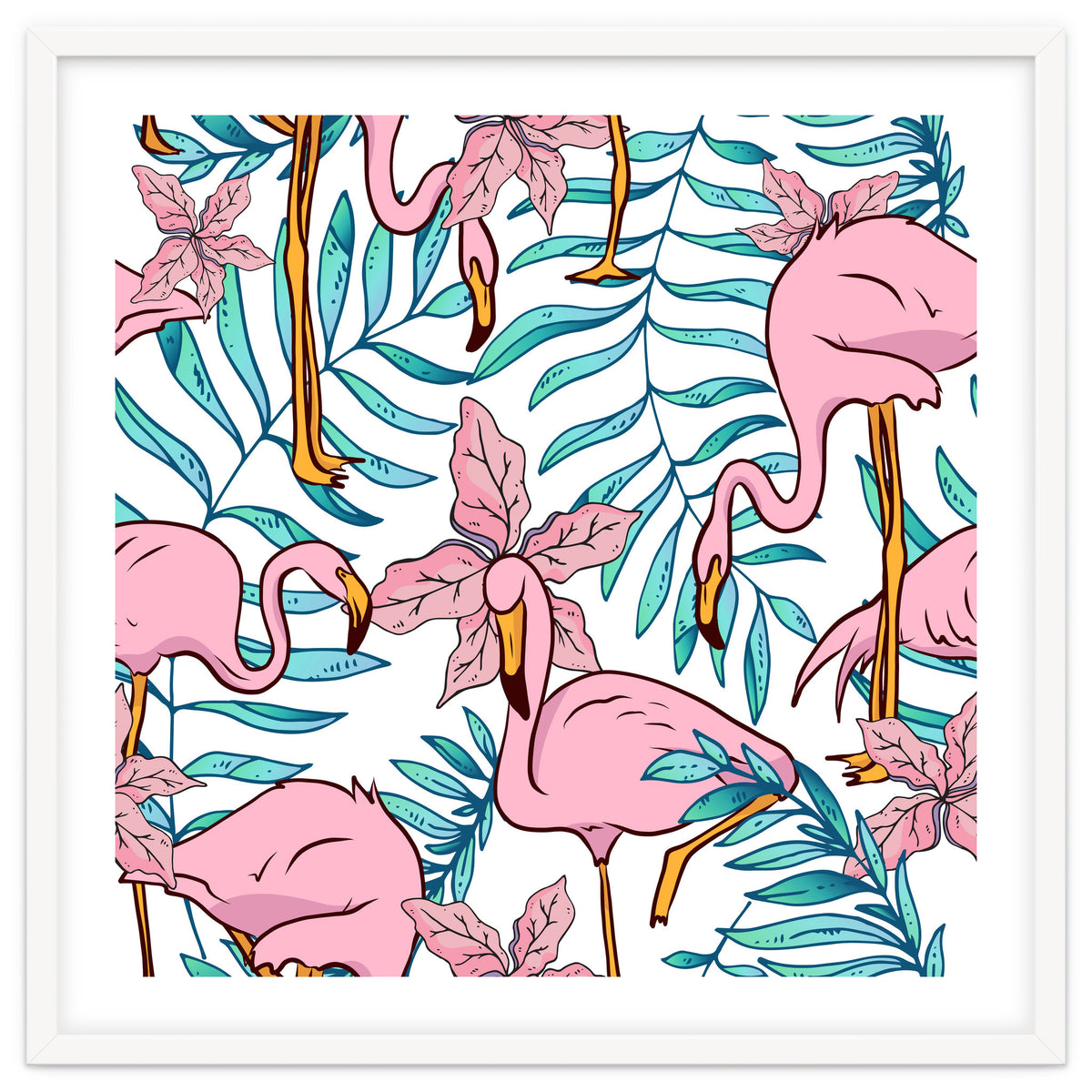 Boho Flamingo