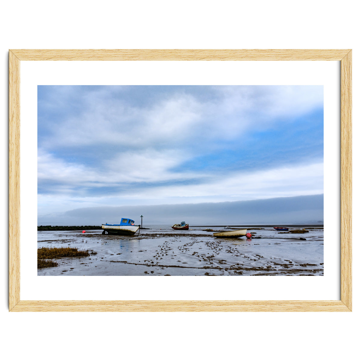 Moored Boats, Morecambe Bay