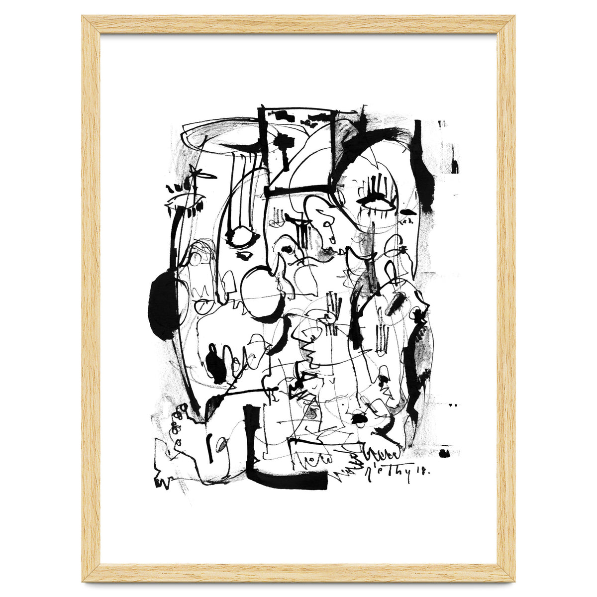 Inside The Mind - b&w