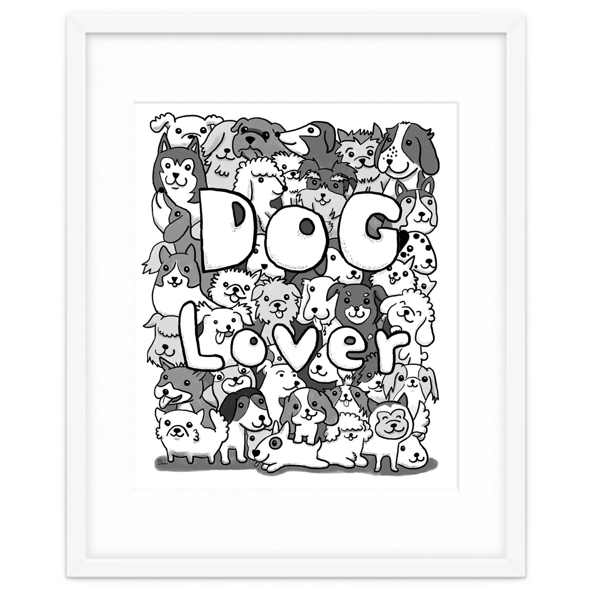 Doodle 72:  Dog Lover