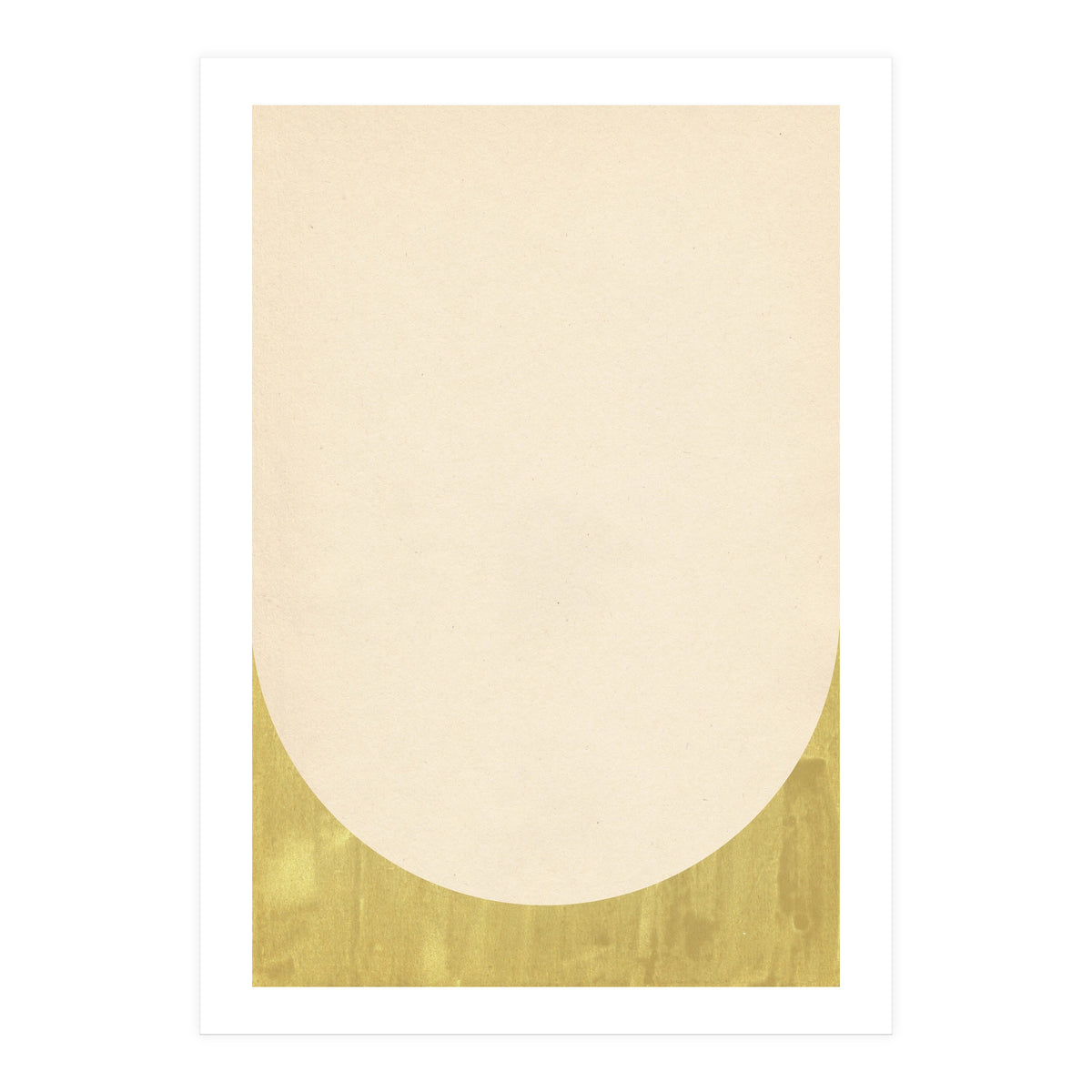 Soft green arch shape (Print Only)