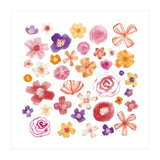 Fresh Watercolor Wildflowers (Print Only) thumbnail
