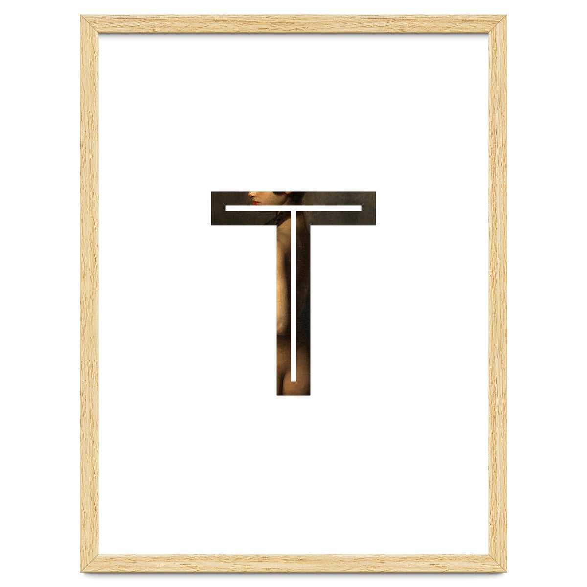 Letter T - (Impress)