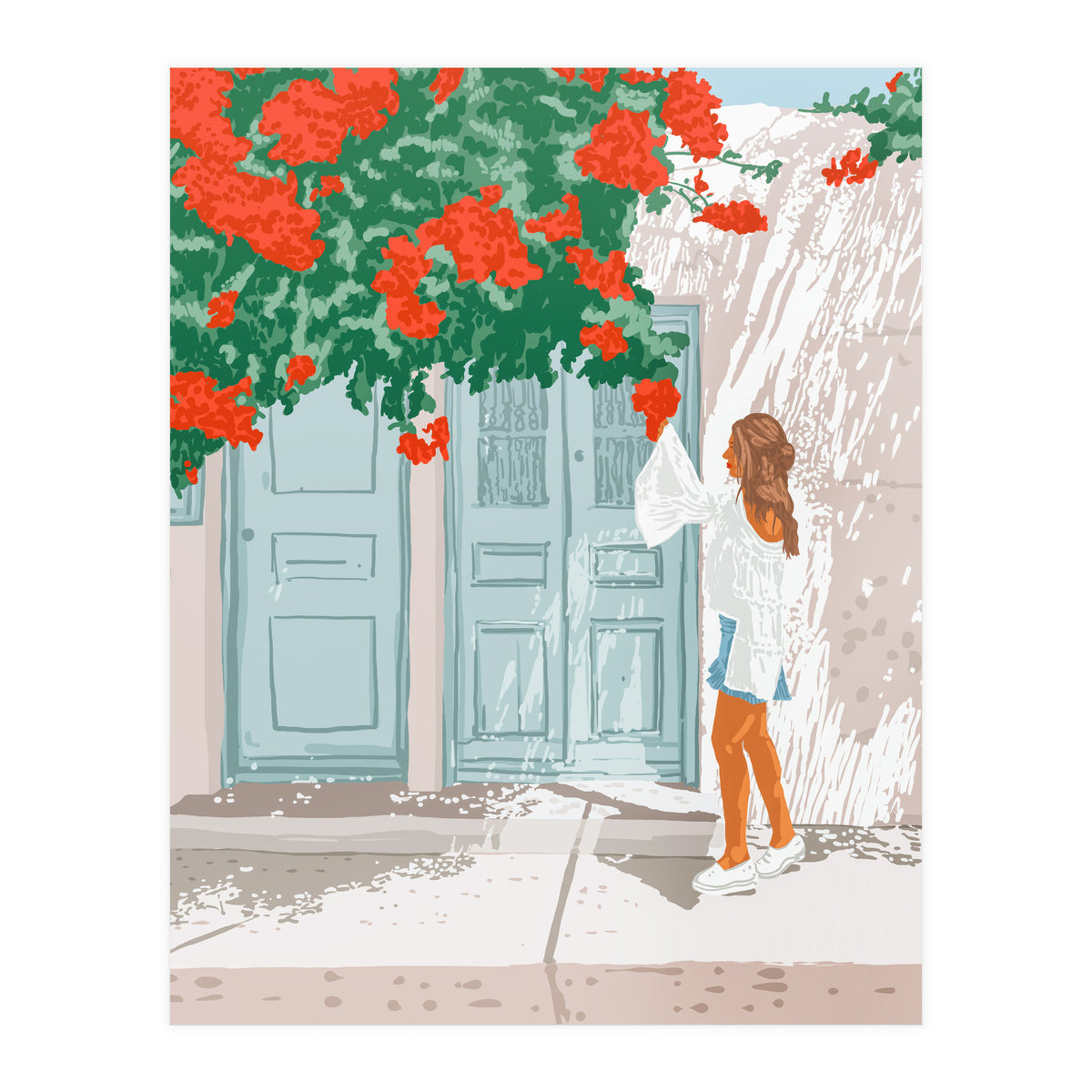 The Places We Visit Become A Part Of Our Soul Somehow (Print Only)