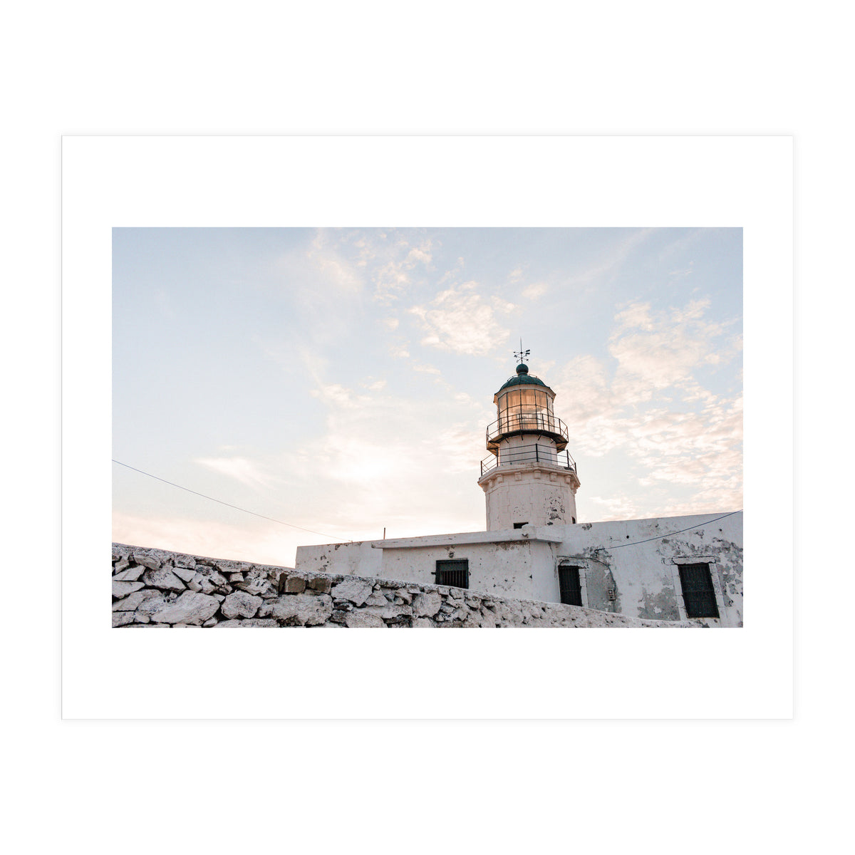 Armenistis Lighthouse Mykonos (Print Only)