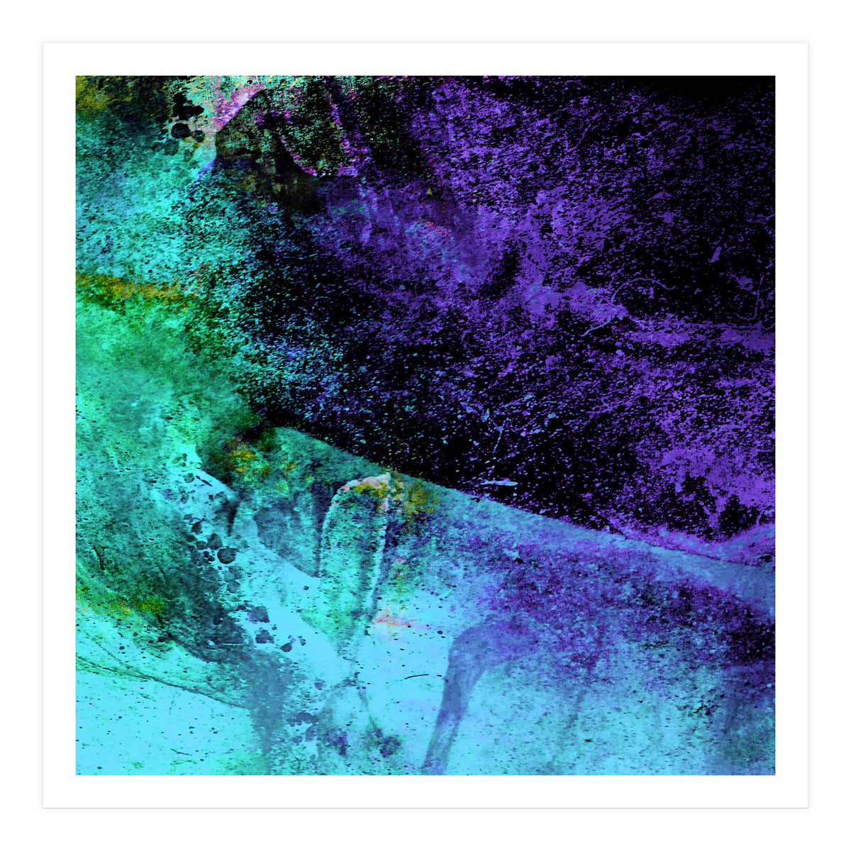 Stormy Purple Vs Black V4 A (Print Only)