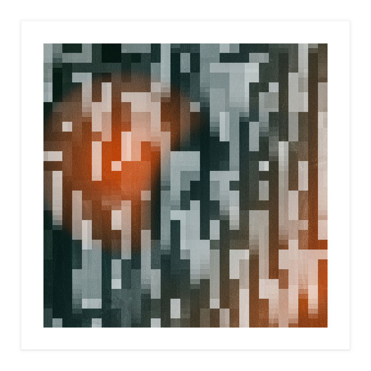 Pixel City #3 (Print Only)