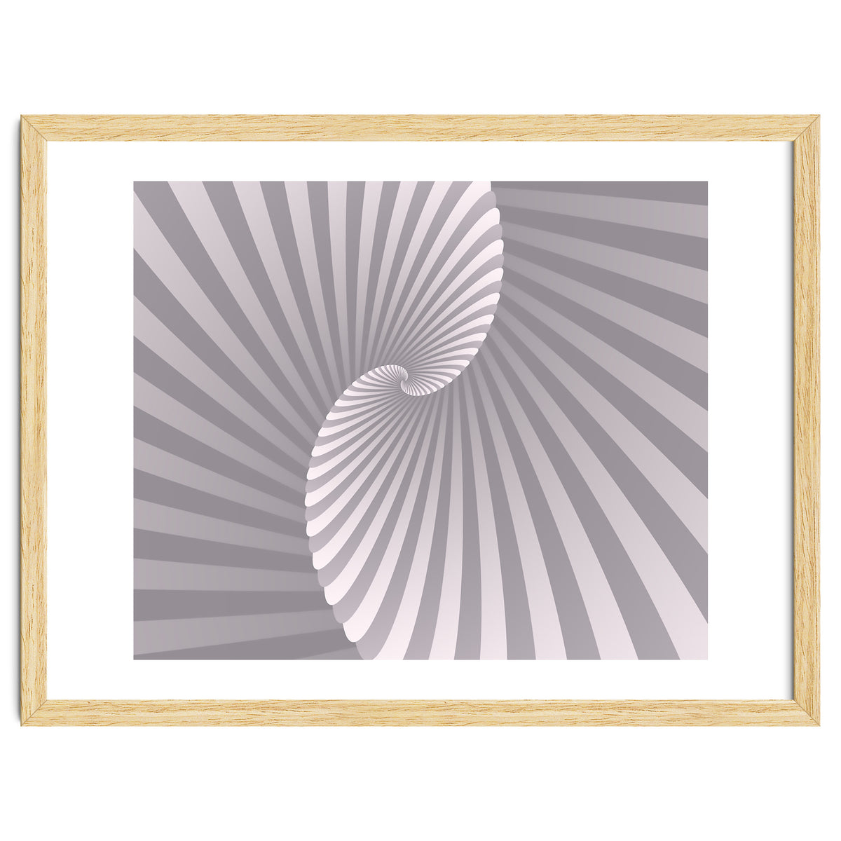 Abstract Retro Spiral