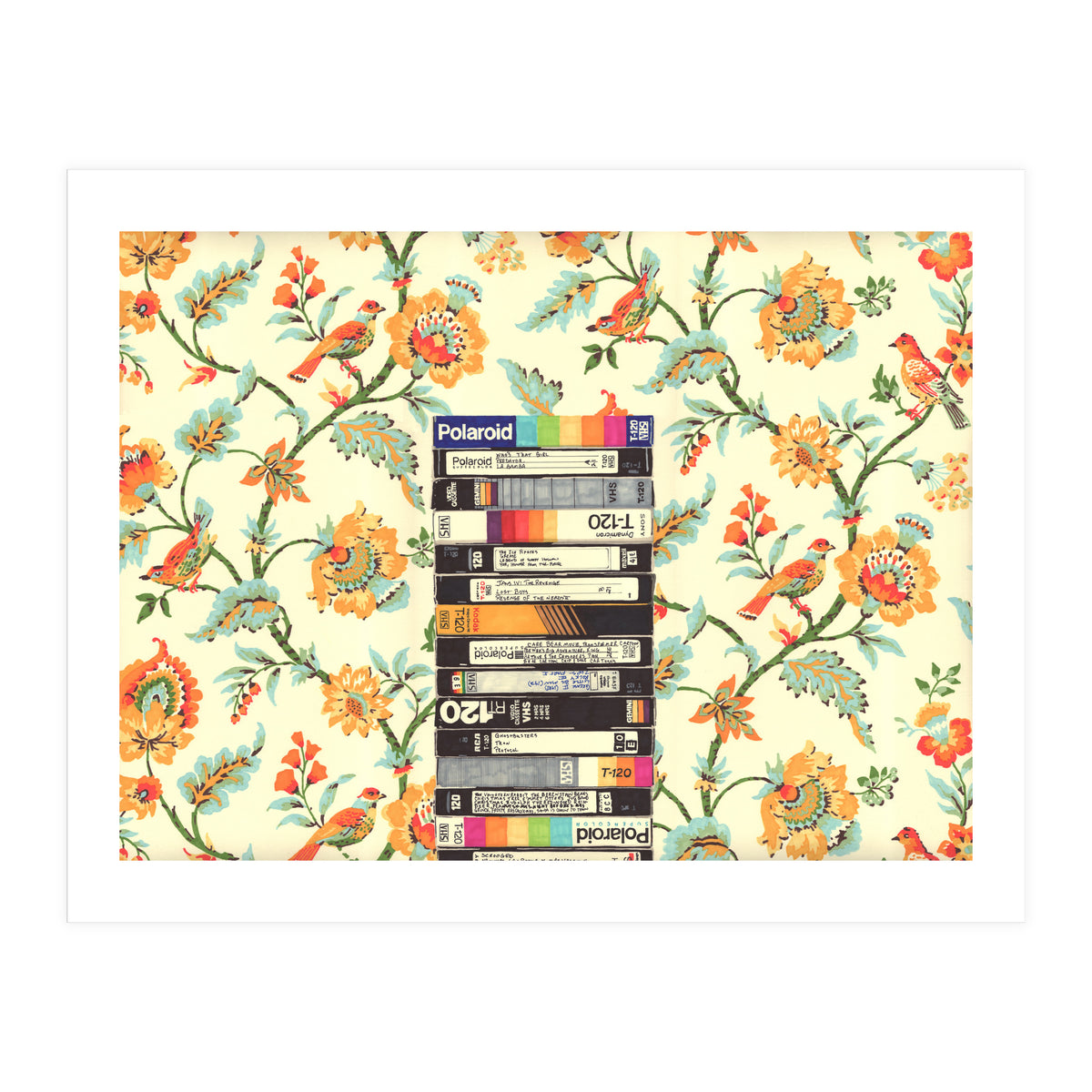 VHS & Entry Hall Wallpaper (Print Only)