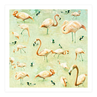 Flamingos (Print Only)