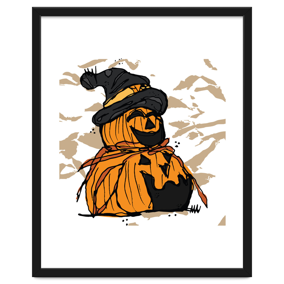 Pumpkin sketch