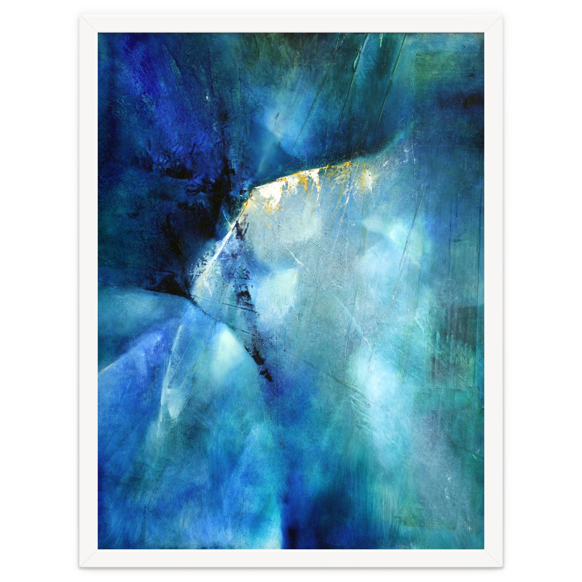 Komposition In Blau - blue composition