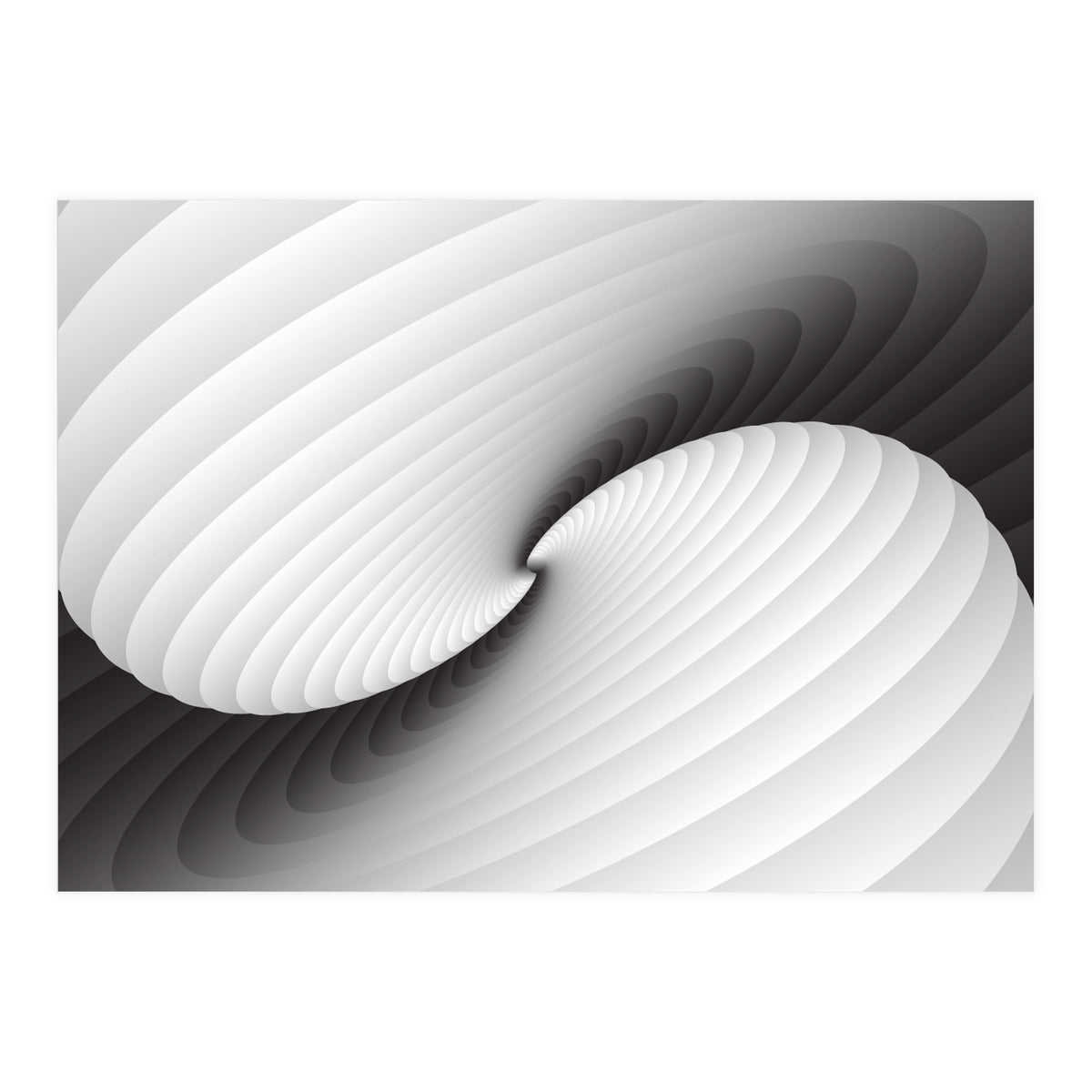 Stair Case Spiral Modern Luxury Spiral (Print Only)