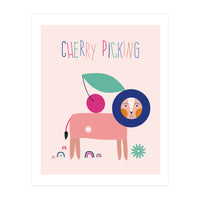 Kids Cherry Picking1 Rgb (Print Only)