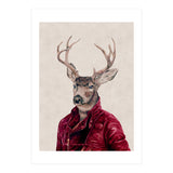 Deer In Leather (Print Only) thumbnail