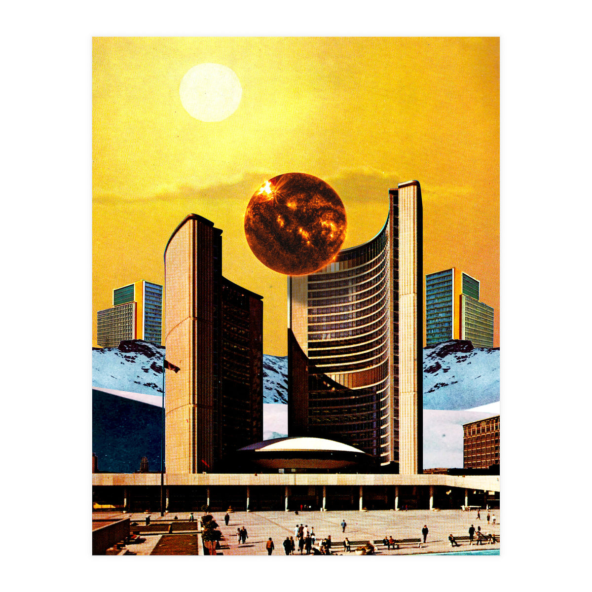 Summer Town (Print Only)