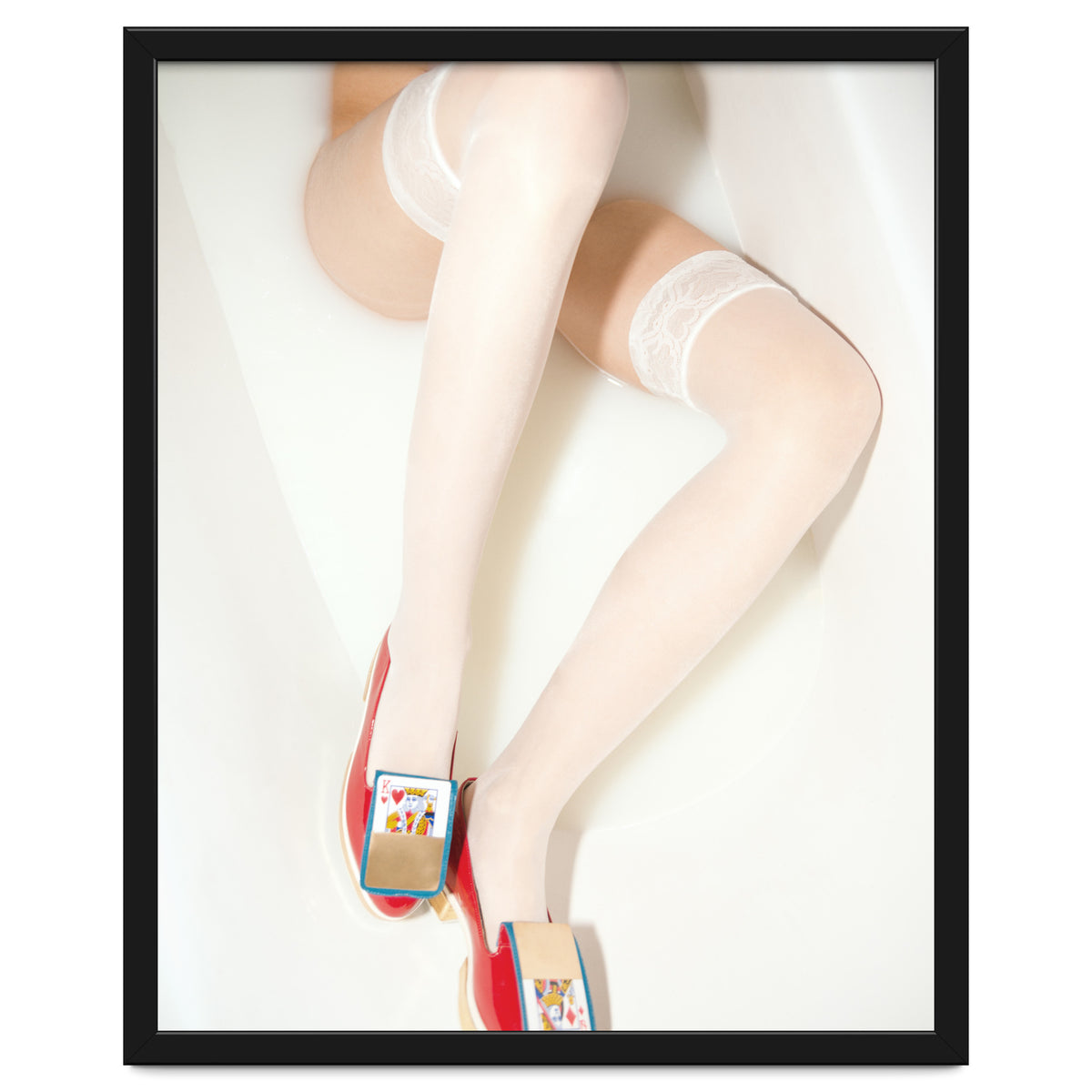 The queen is thirsty. Really, really thirsty