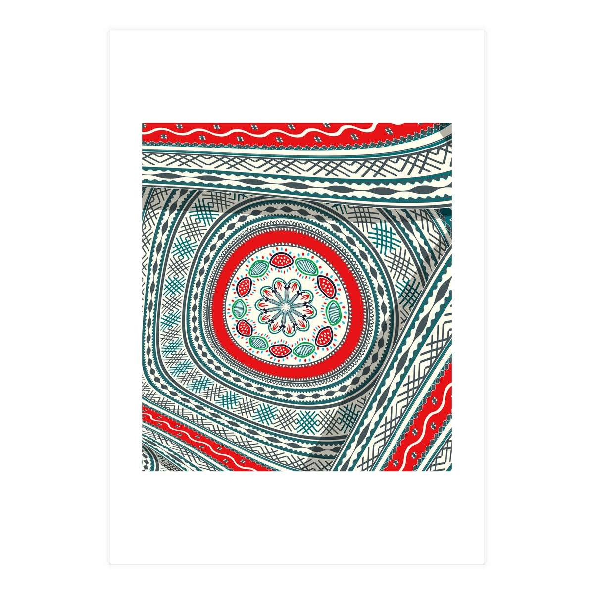 Romanian embroidery background 11 (Print Only)