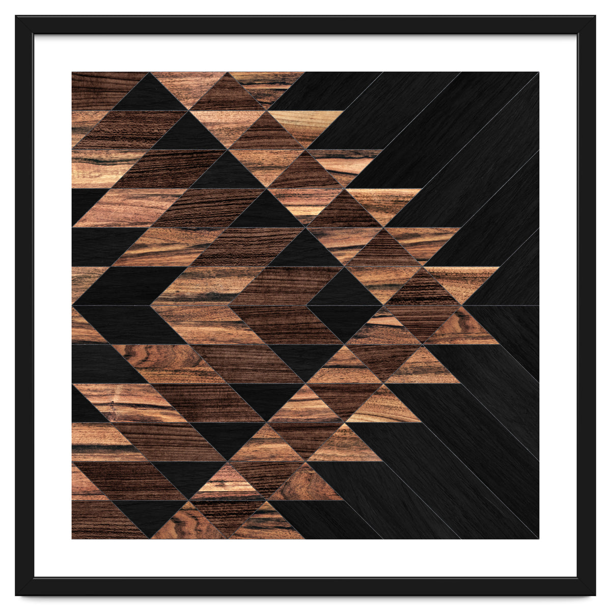 Urban Tribal Pattern No.11 - Aztec - Wood