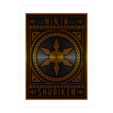 Ninja Shuriken (Print Only) thumbnail