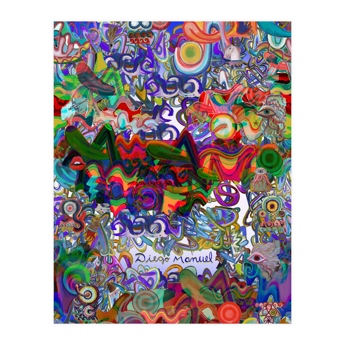 Graffitis 2021 Tapiz 15 (Print Only)