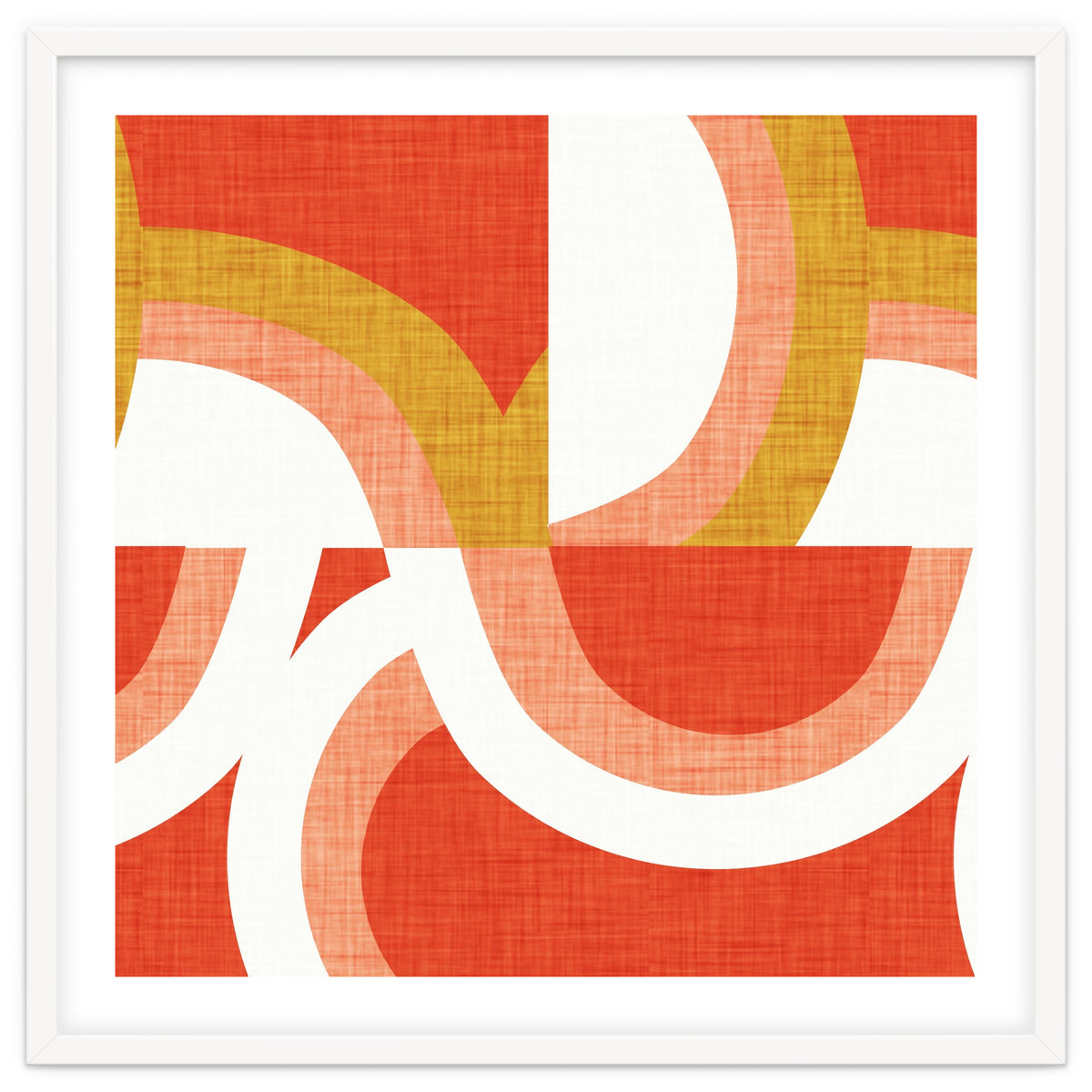 New Mid Mod Freeway Orange