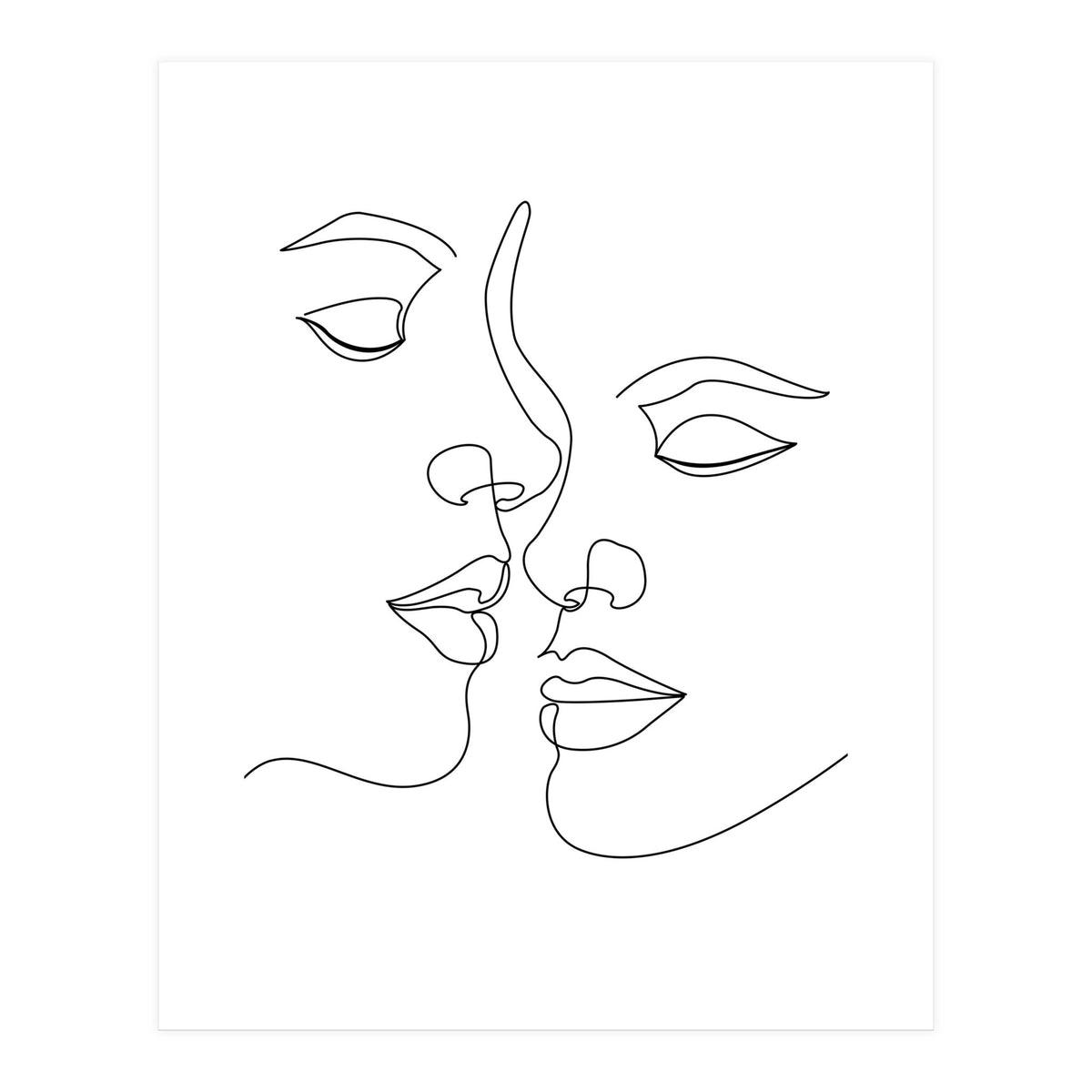 you for ever line art (Print Only)