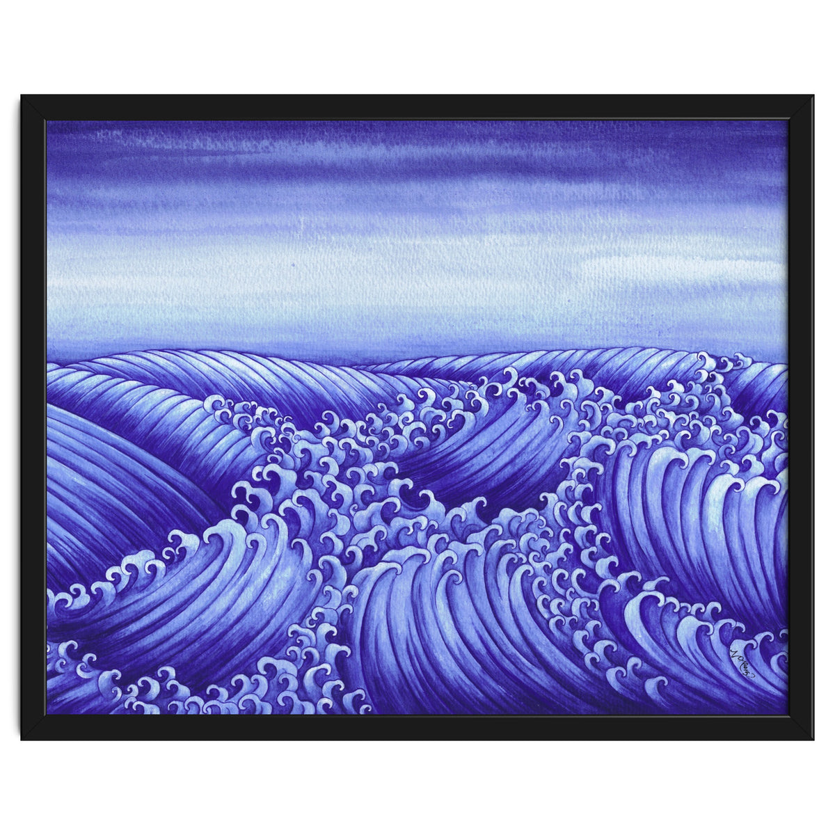 Turbulent Water Triptych part 2