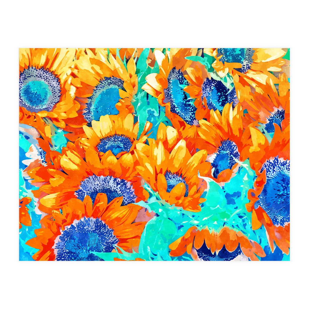 Sunflower Garden (Print Only)