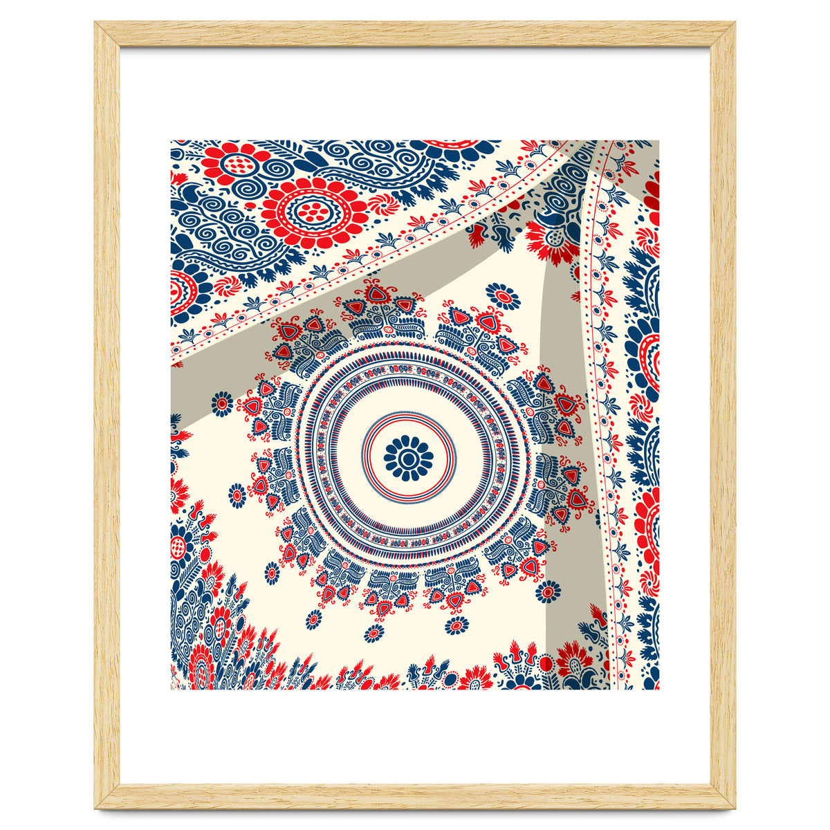 Romanian embroidery background 42