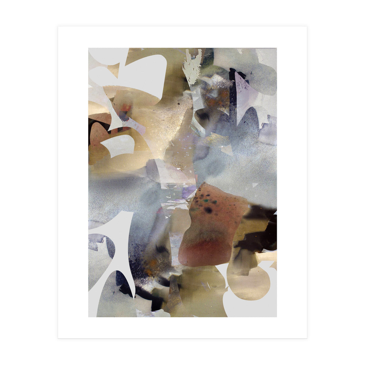 Abstract Aquarell 3 (Print Only)