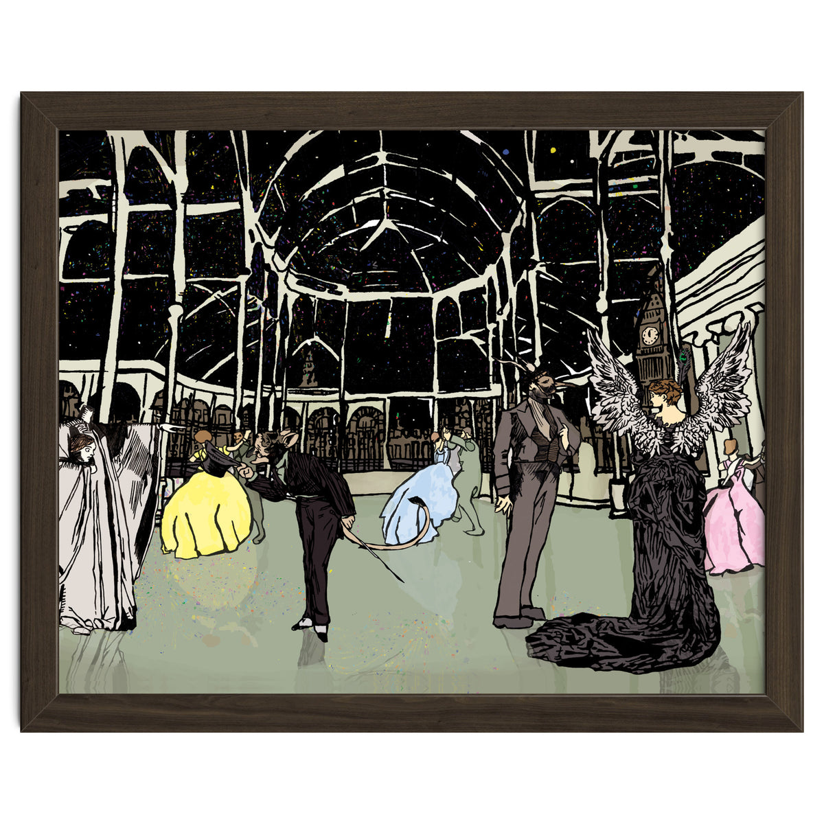 New Years Eve London 1884