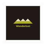 Wanderlust | modern typography (Print Only) thumbnail