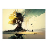 Tree Abstract Painting (Print Only) thumbnail