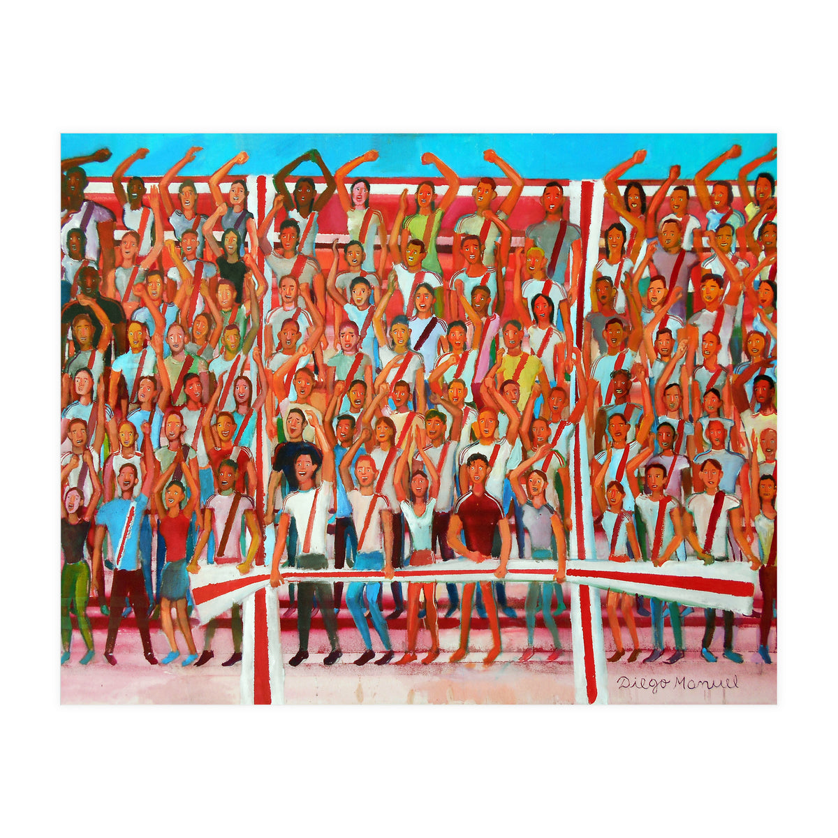 Hinchada De La Banda Roja (Print Only)