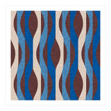 Mod Stripes Blue  (Print Only) thumbnail