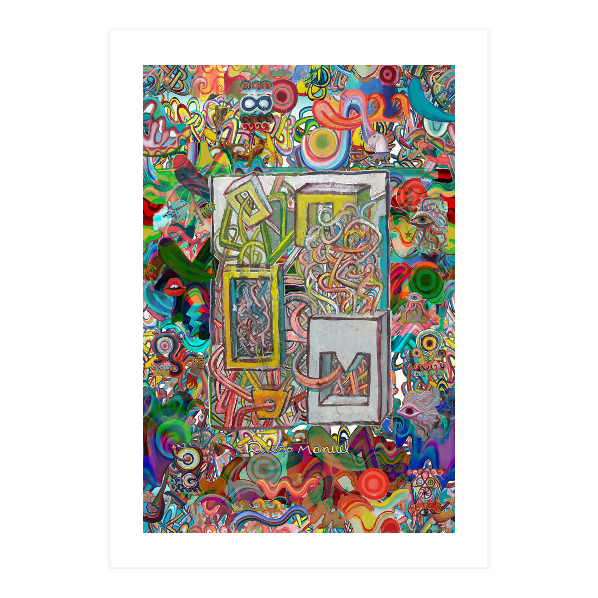 Graffitis 2021 Tapiz 9 (Print Only)