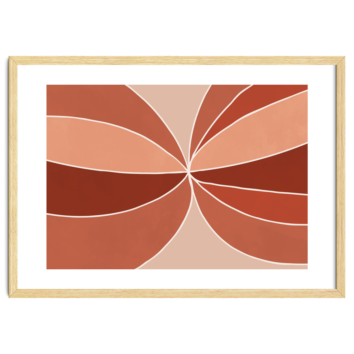 Boho Earth Tones Lines