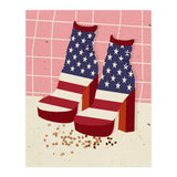 American Flag Disco Boots (Print Only) thumbnail