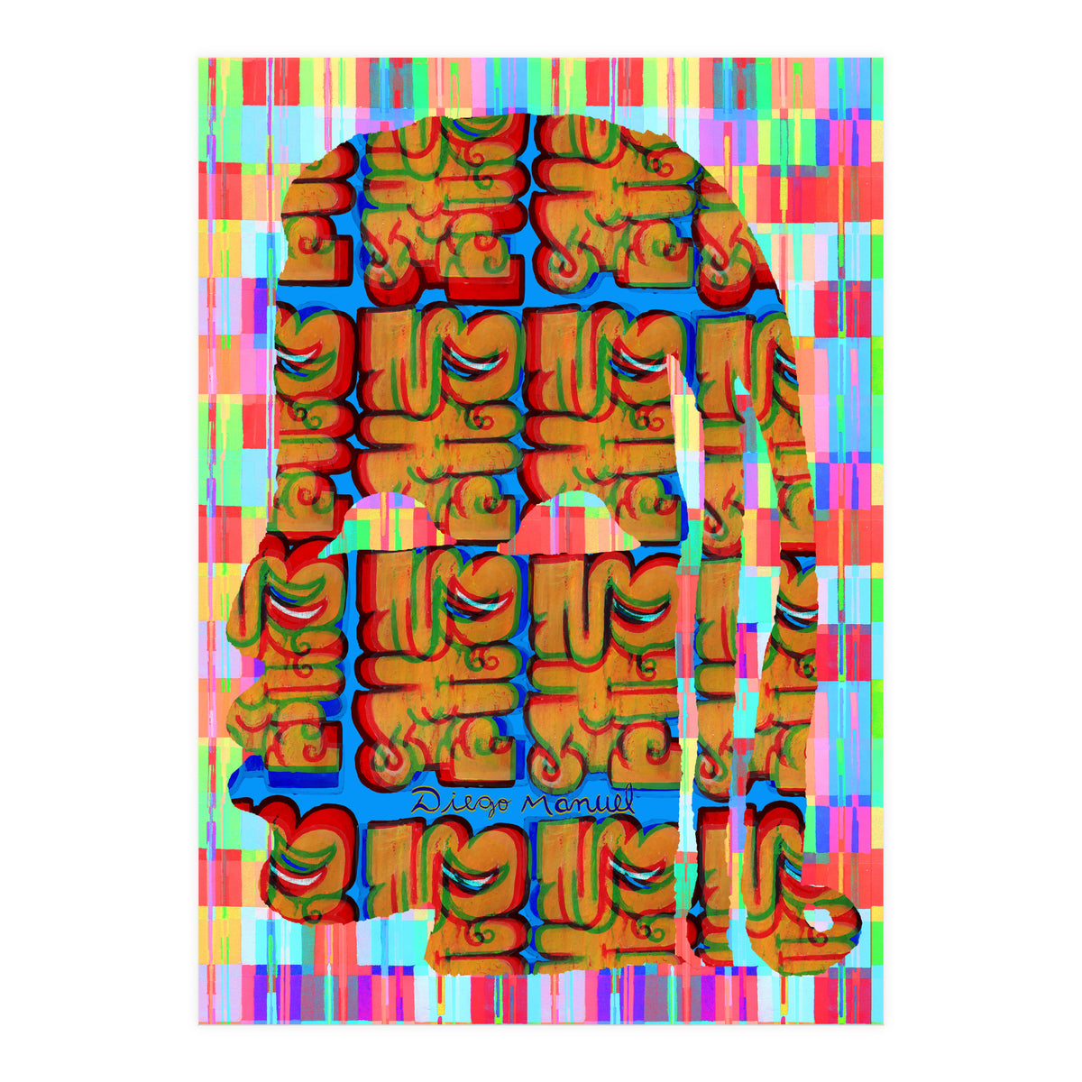 Abstracto Pop Nuevo B Nuevo 8 (Print Only)