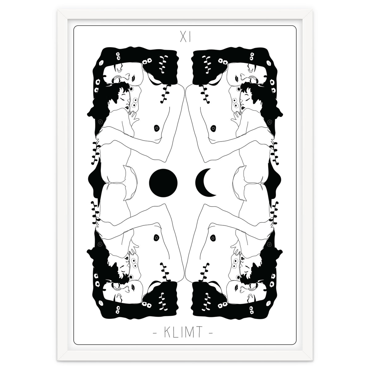 Klimt Tarot Card