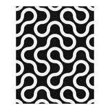 My Favorite Geometric Patterns No.36 - Black (Print Only) thumbnail