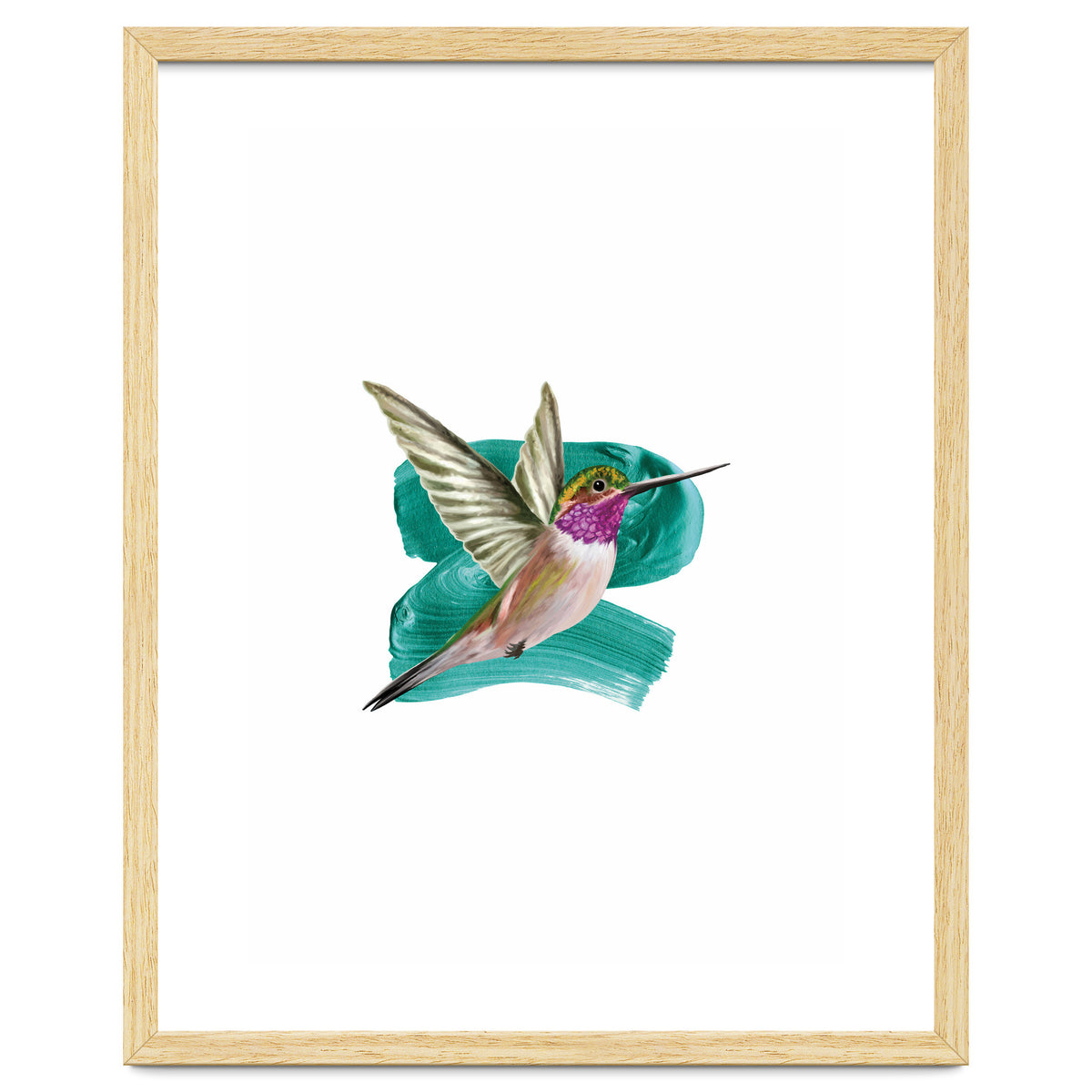 Modern Hummingbird I