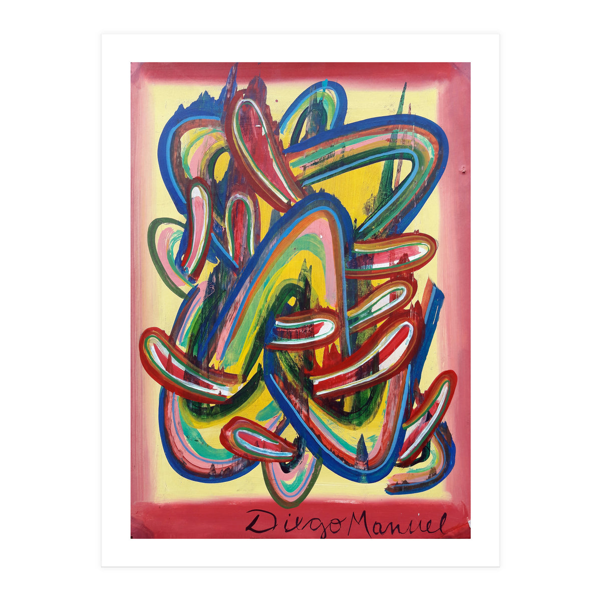 Formas En El Espacio 18 (Print Only)